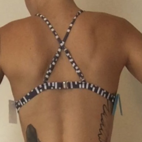 Cupshe Bikini NWT Gray and White print - Picture 3 of 4