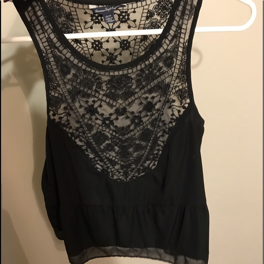 Lace tank top