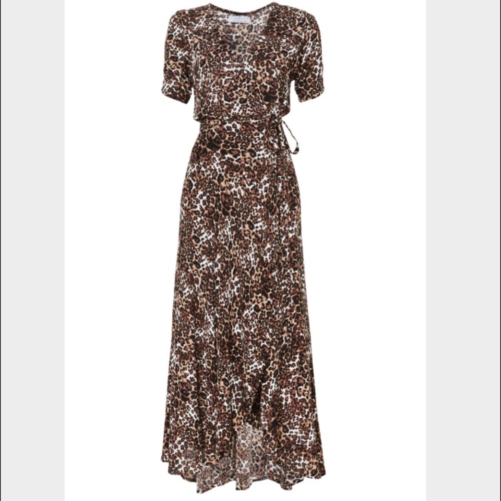 Auguste Little Lady Wrap Dress Wild Cat - Picture 4 of 8