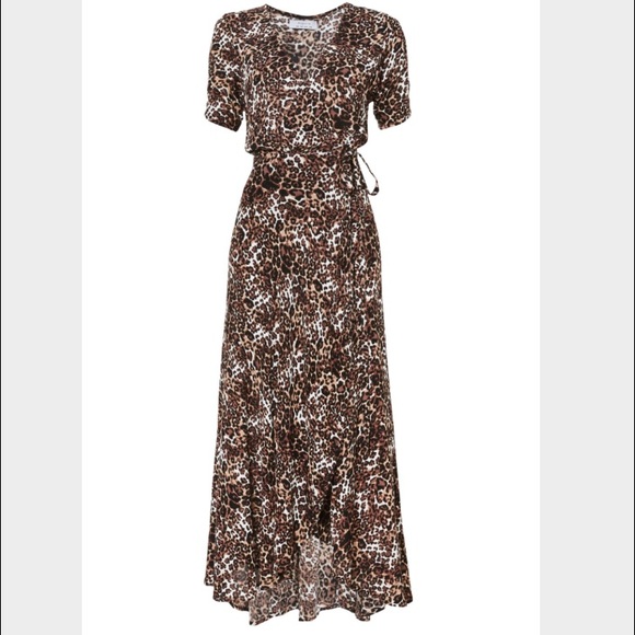 Auguste Little Lady Wrap Dress Wild Cat - Picture 4 of 8