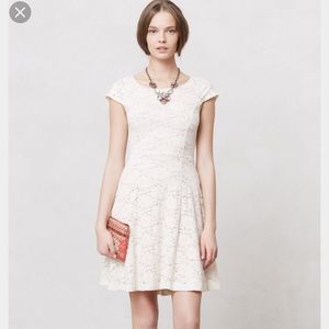 Lacey white dress