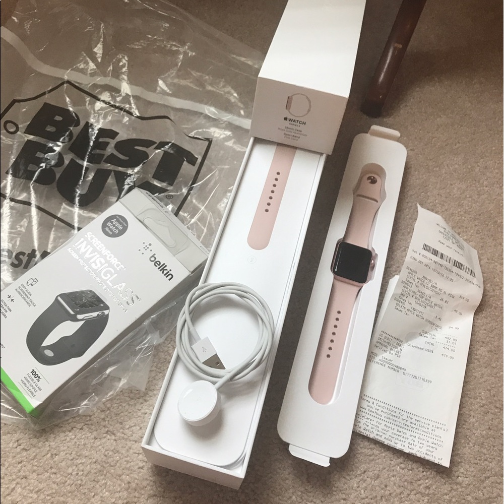 Apple Watch 2nd Series Rose Gold