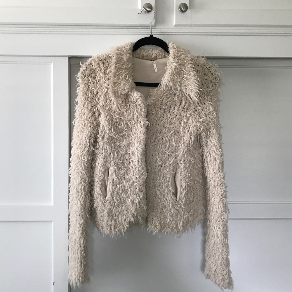 Free People Shag Jacket