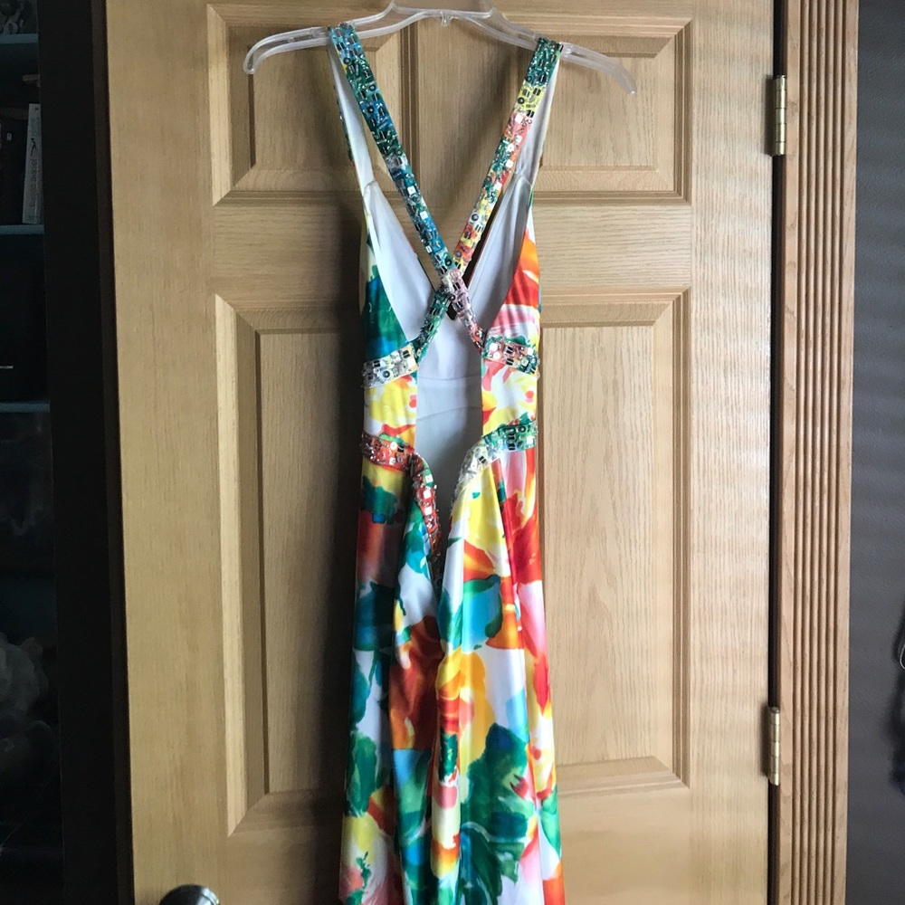 Floral Prom Dress