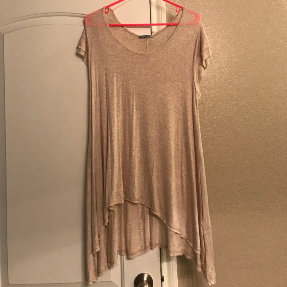 Soft Flowy Cream Top