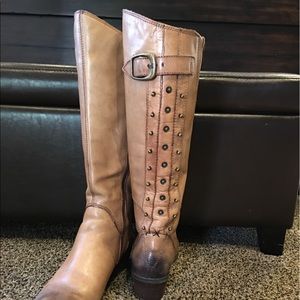 Leather Lucky Brand Boots size 8
