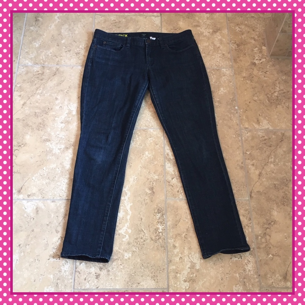J. Crew Toothpick Stretch Jeans!! Size 31