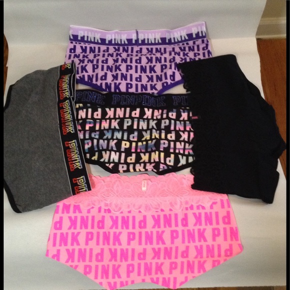 Pink Victoria Secret 5-Pair Bundle - Picture 2 of 8