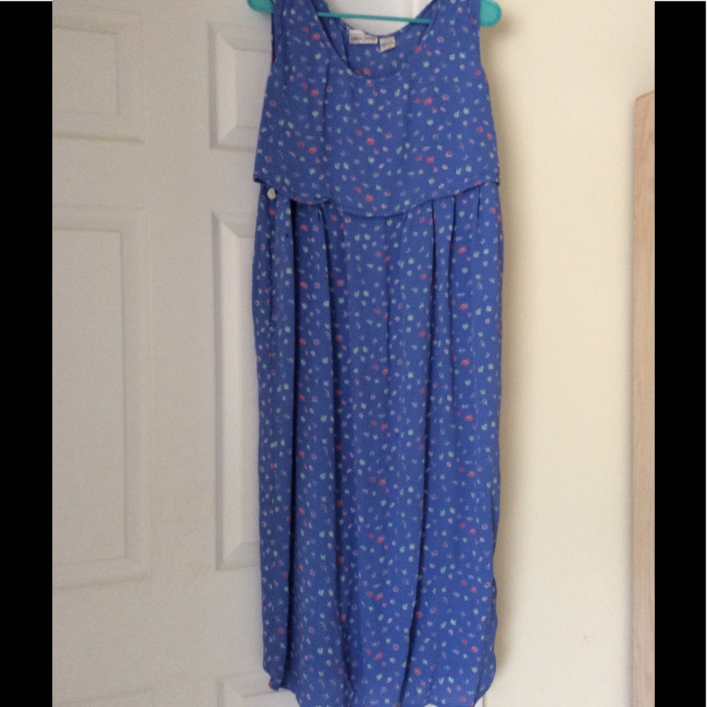 Colleen Conrad Maternity/Nursing Dress.
