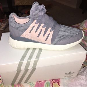 adidas tubular radial tennis shoes