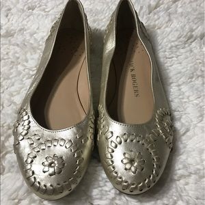 Jack rogers slim ballet flats 8