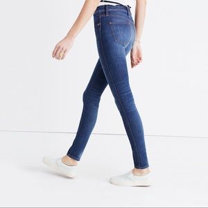 Madewell skinny jeans - high rise 9"