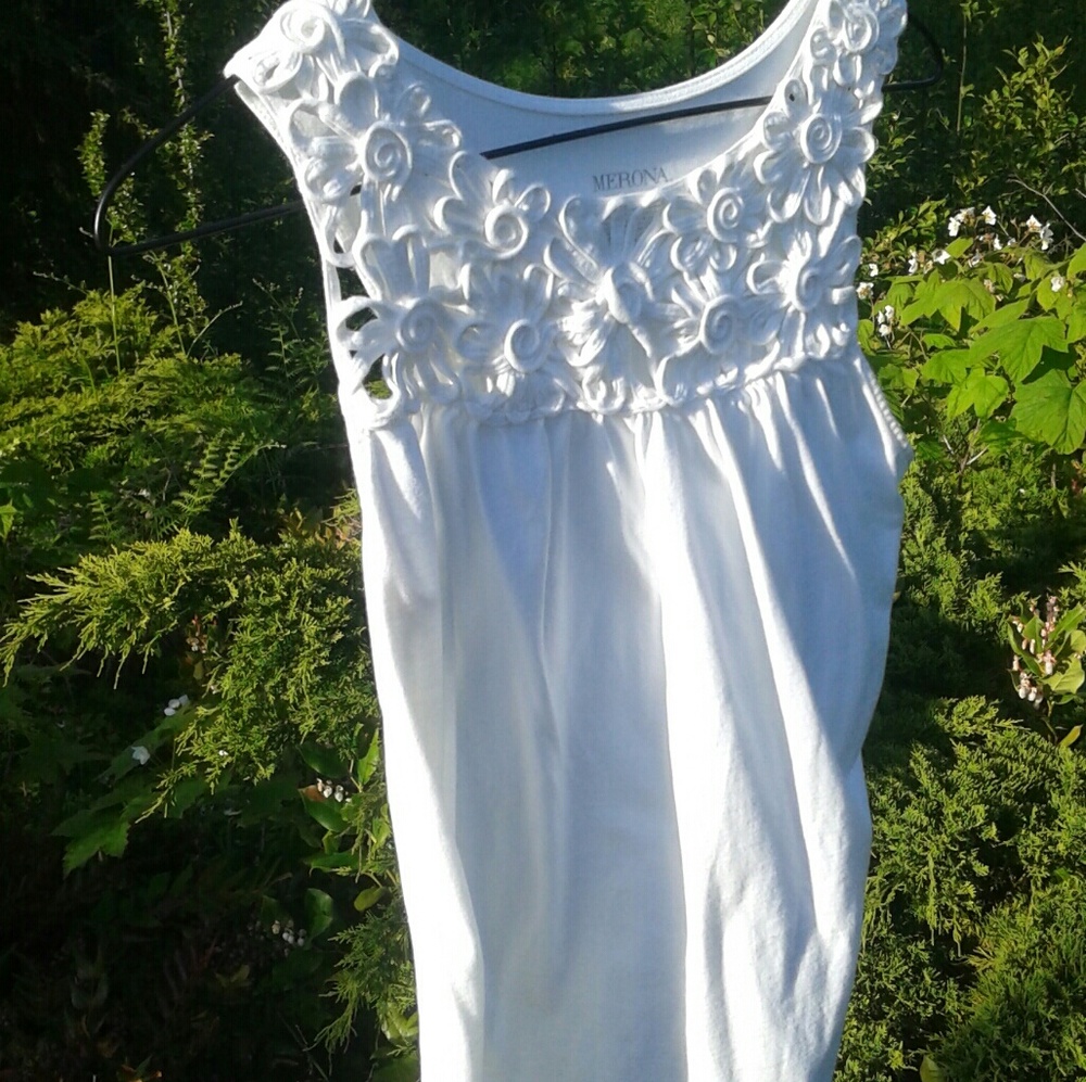 White Tank Top from Merona