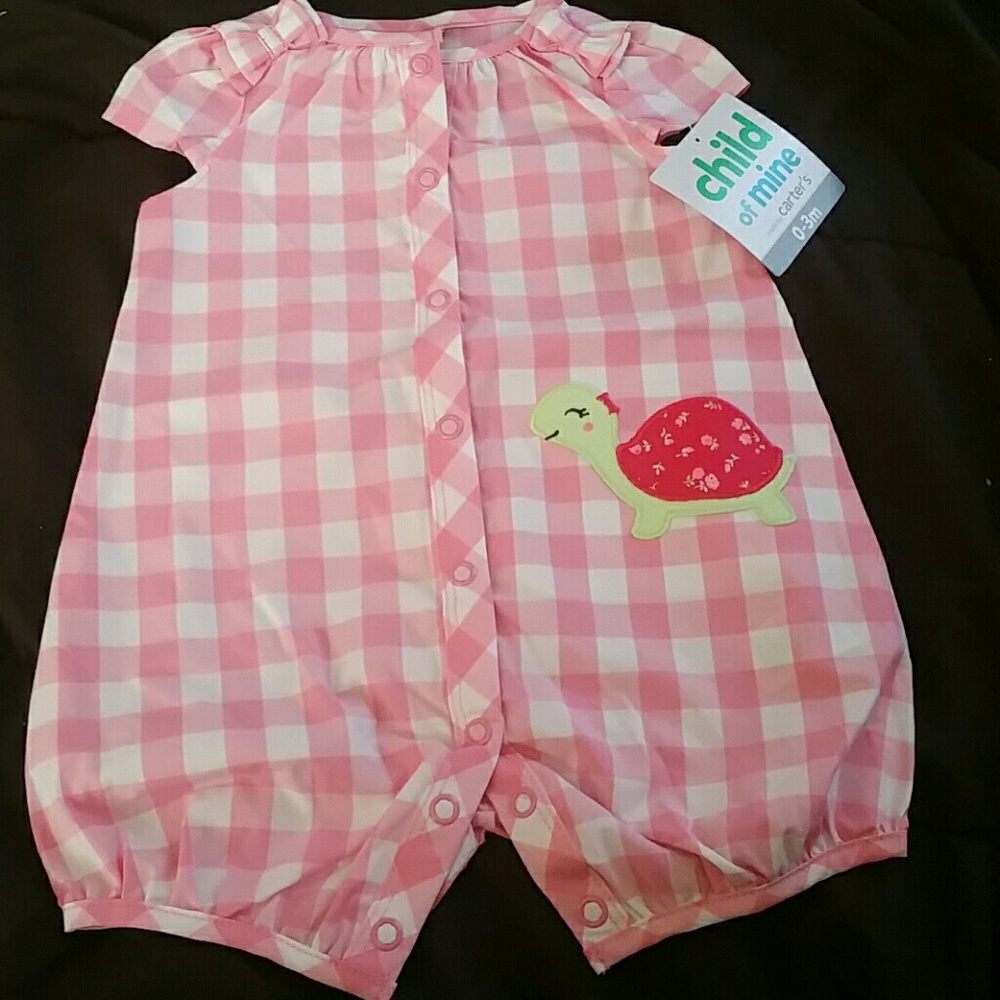 Checkered turtle outfit