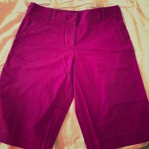 Fuchsia walking shorts