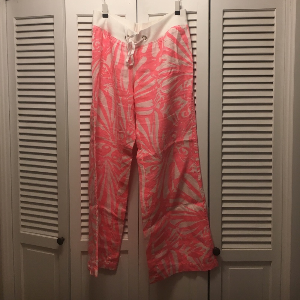 Lilly Pulitzer Linen Beach pants