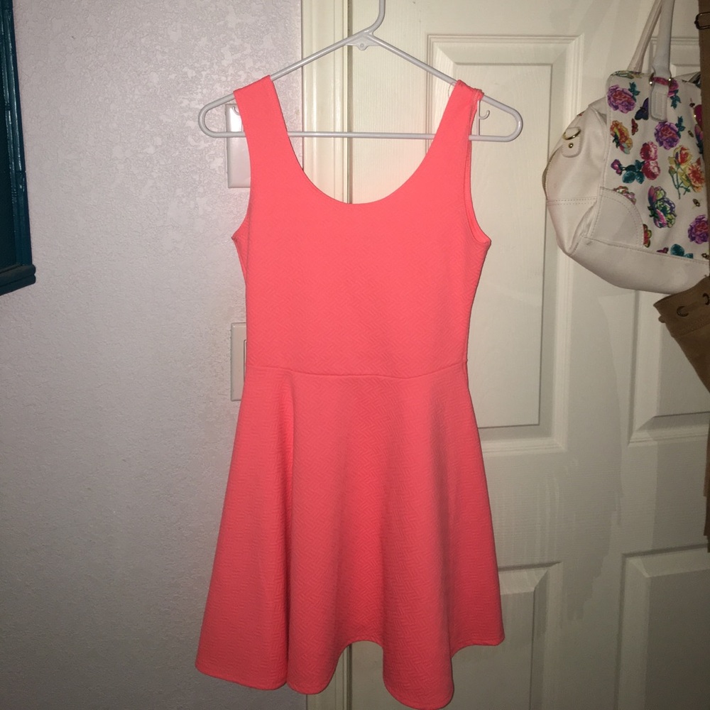 Adorable neon dress