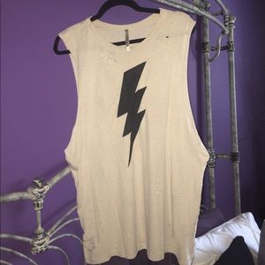 lightning bolt tank w/holes