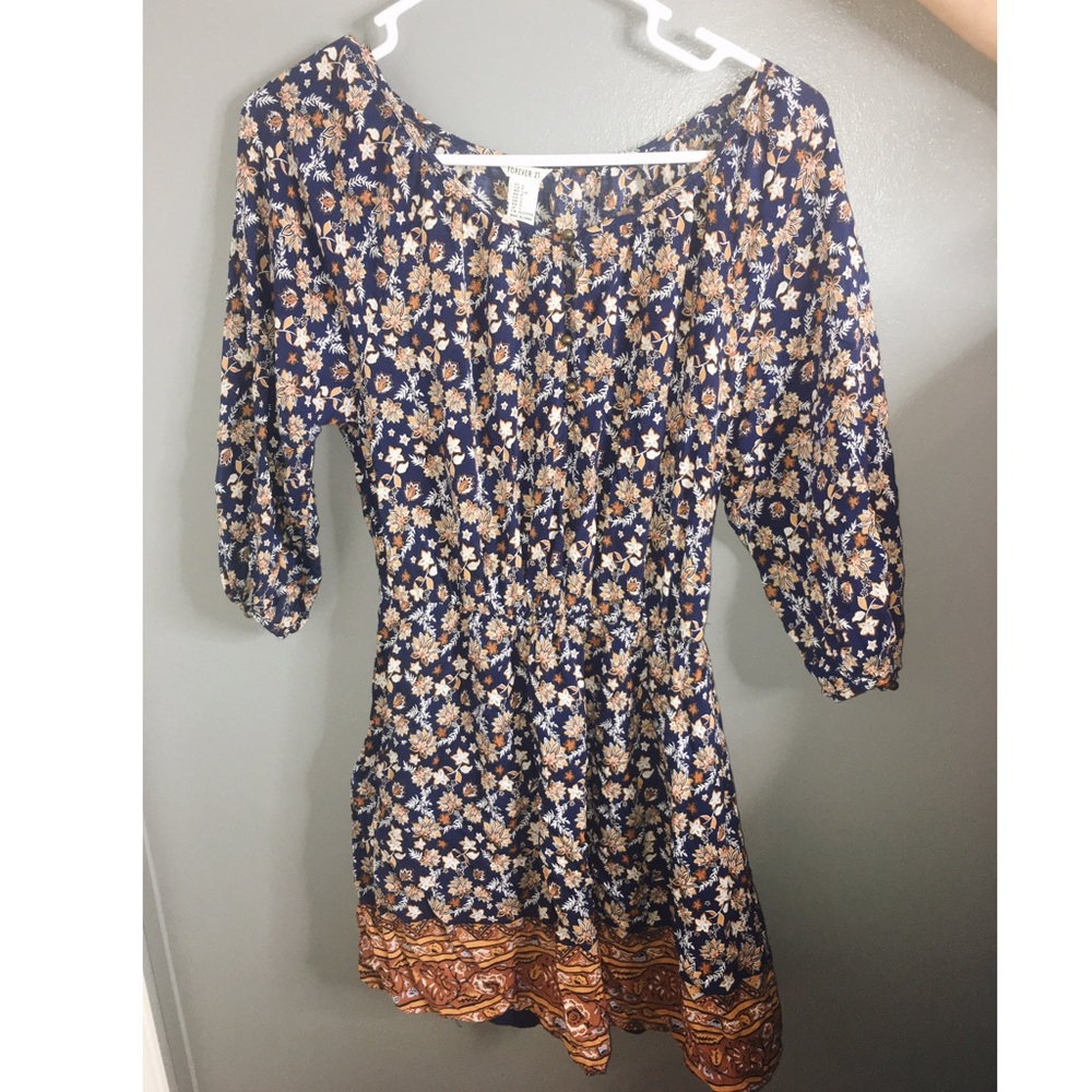Short Floral Dress