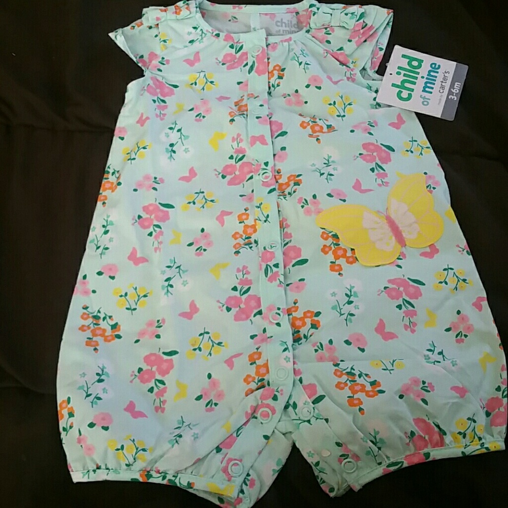 Butterfly flower outfit