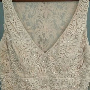 Sue Wong Formal Beaded Cocktail Dress Sz. 4