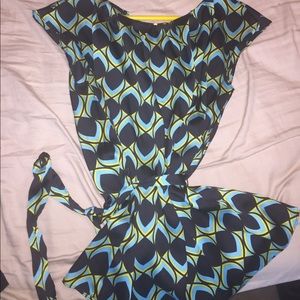 Cinched-waist Worthington Blouse