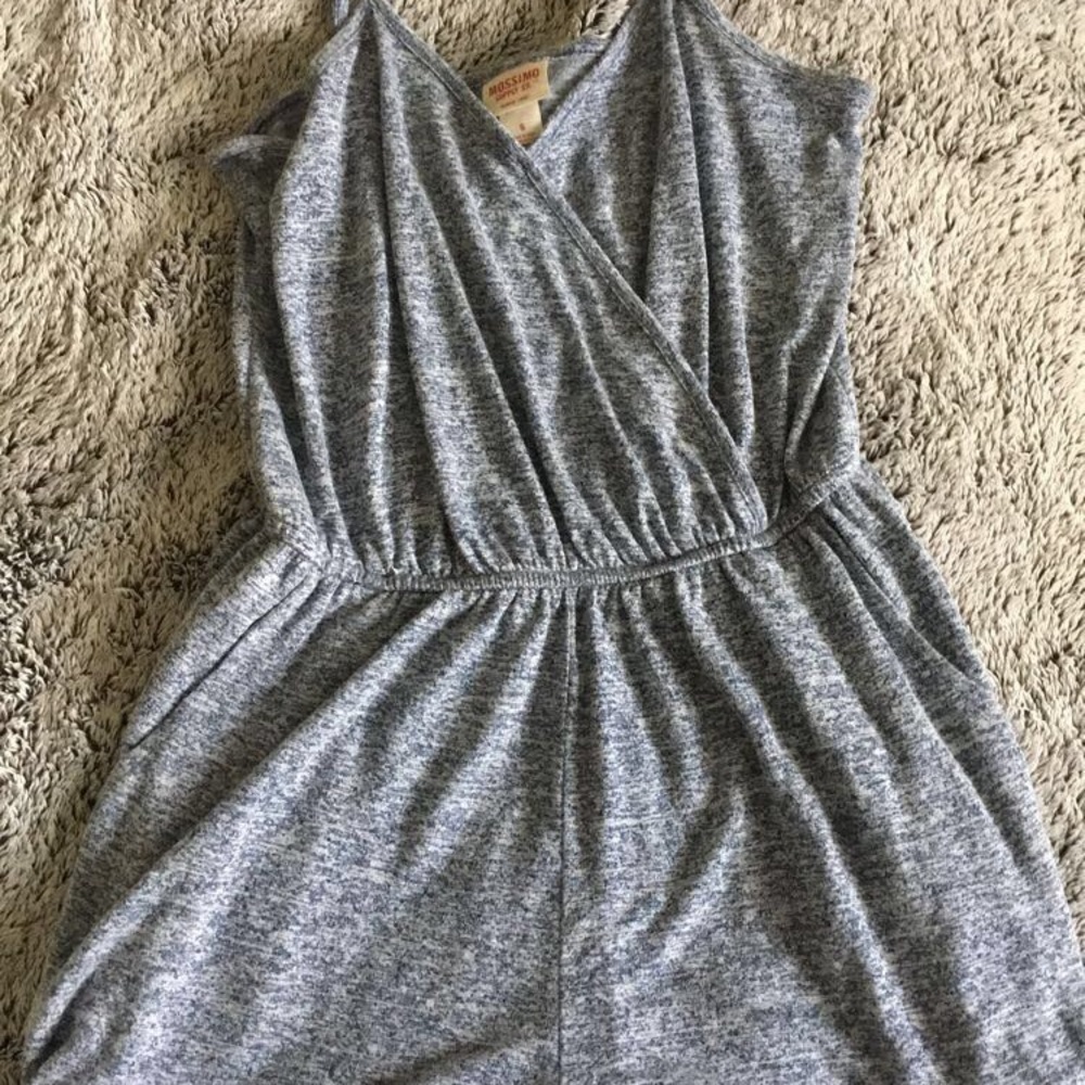 Grey colored romper!