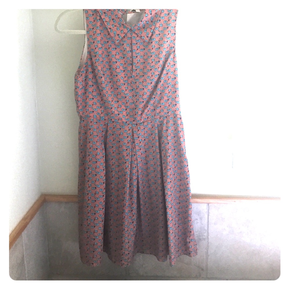 Elephant collared dress