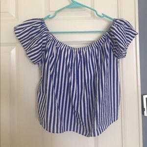 Zara Off-Shoulder Blouse