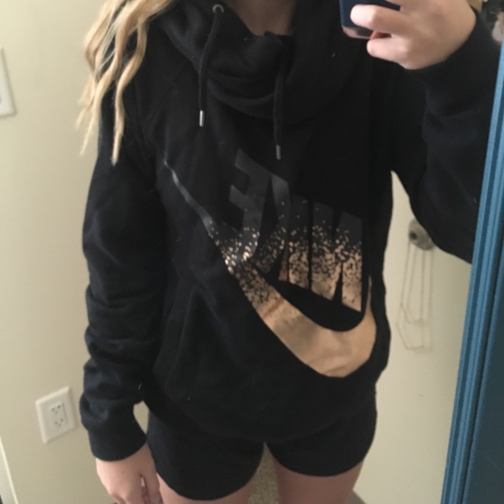 New, Black Nike Hoodie.