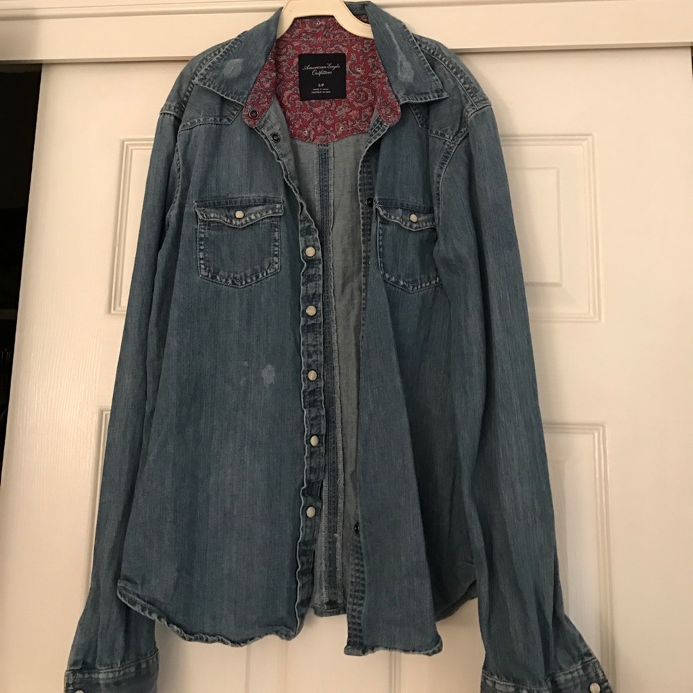 AE denim shirt