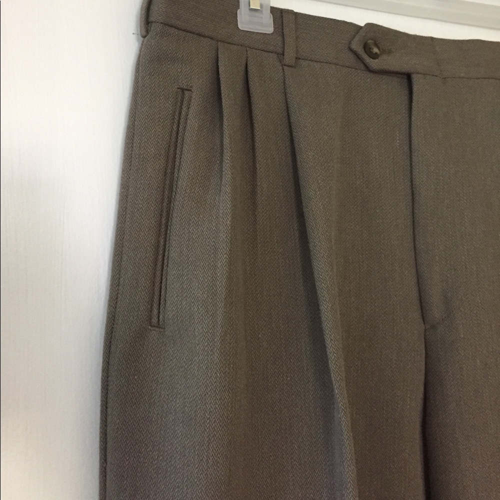 Perry Ellis Herringbone slacks.