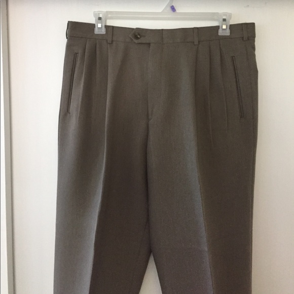 Perry Ellis Herringbone slacks. - Picture 3 of 4