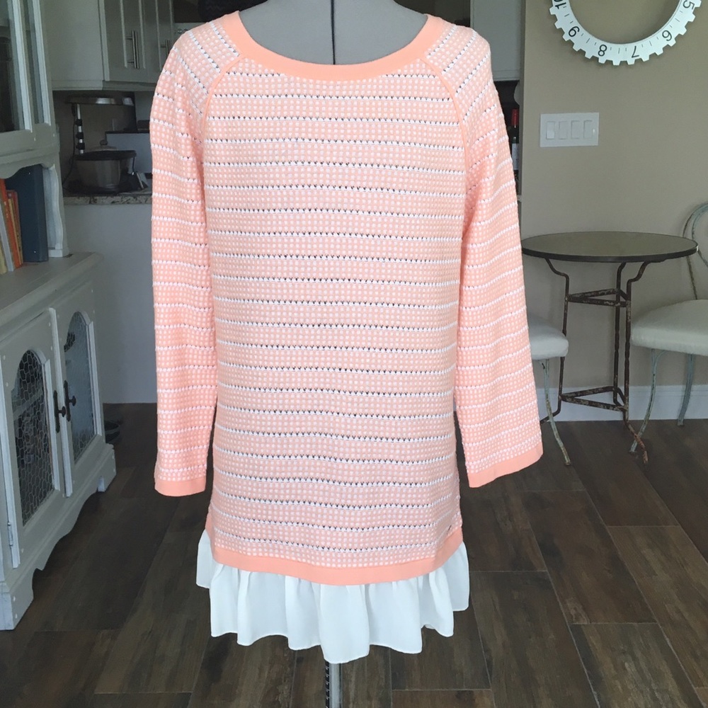 Tommy Hilfiger ruffle bottom tunic