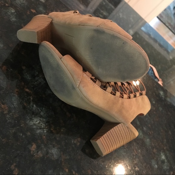 Suede booties - only worn once!!!! - Picture 5 of 6