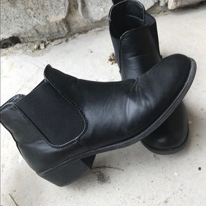 Black booties