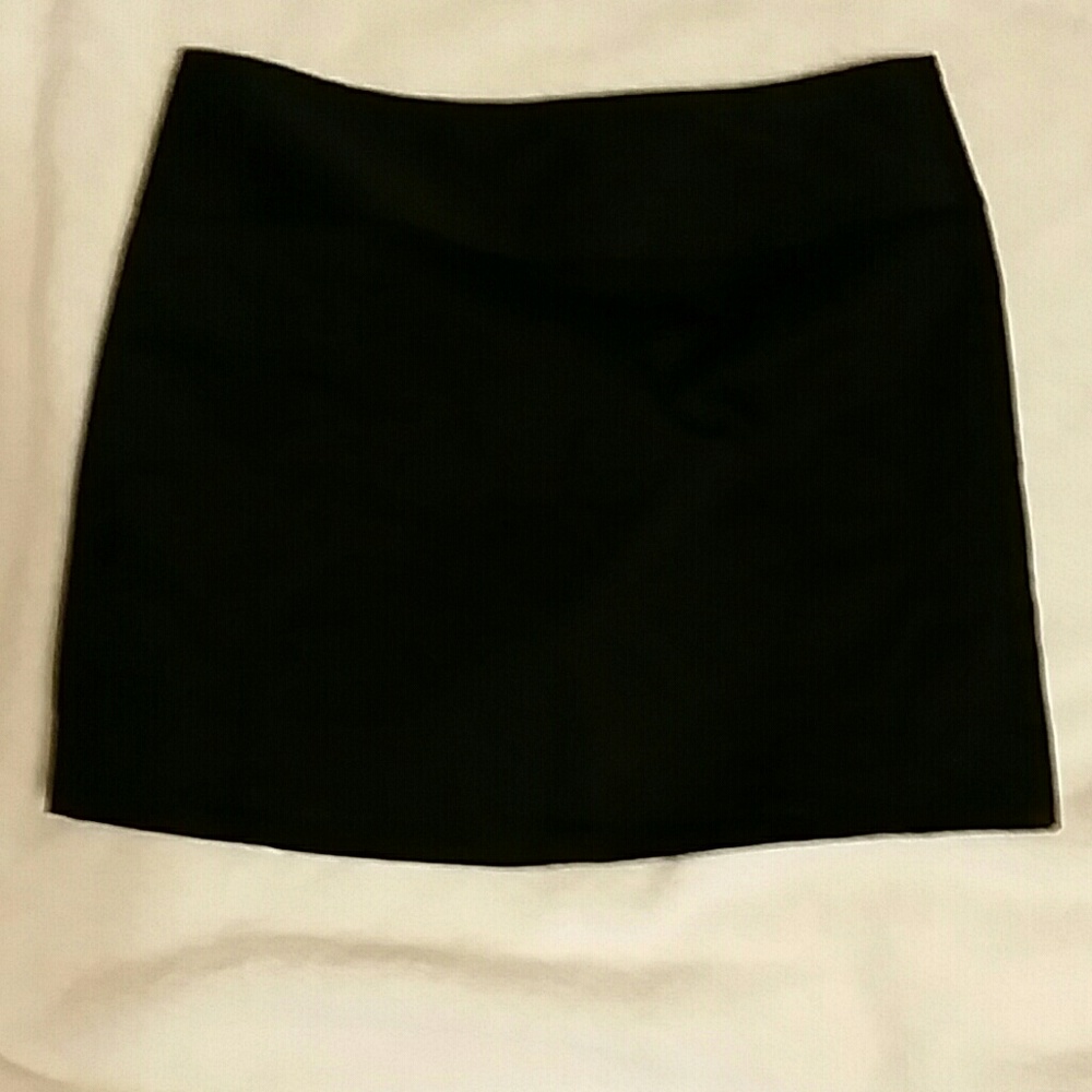 Black cotton skirt