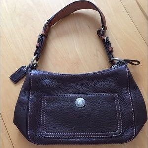 Brown COACH purse! Perfect condition!