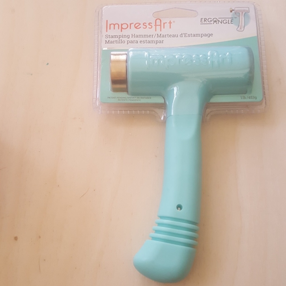 IMPRESSART METAL STAMPING HAMMER ERGO ANGLE HANDLE