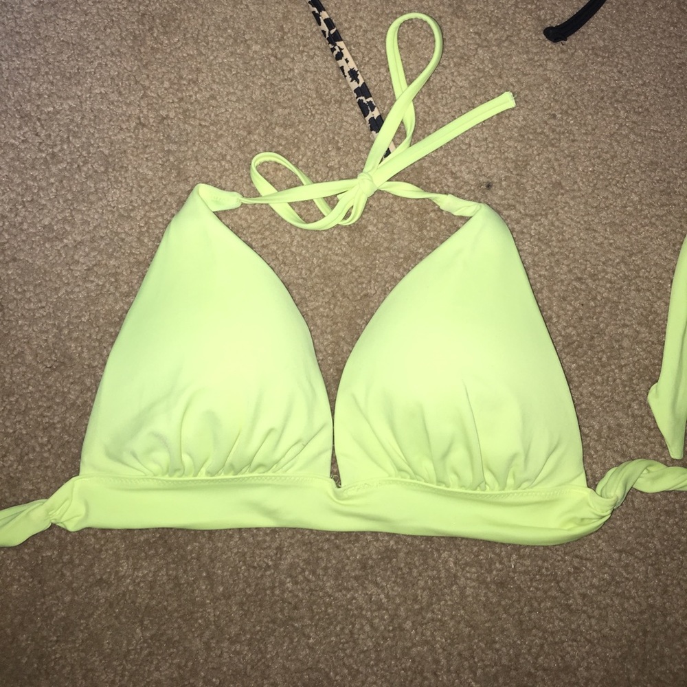 Victoria's Secret push-up halter top swimsuit