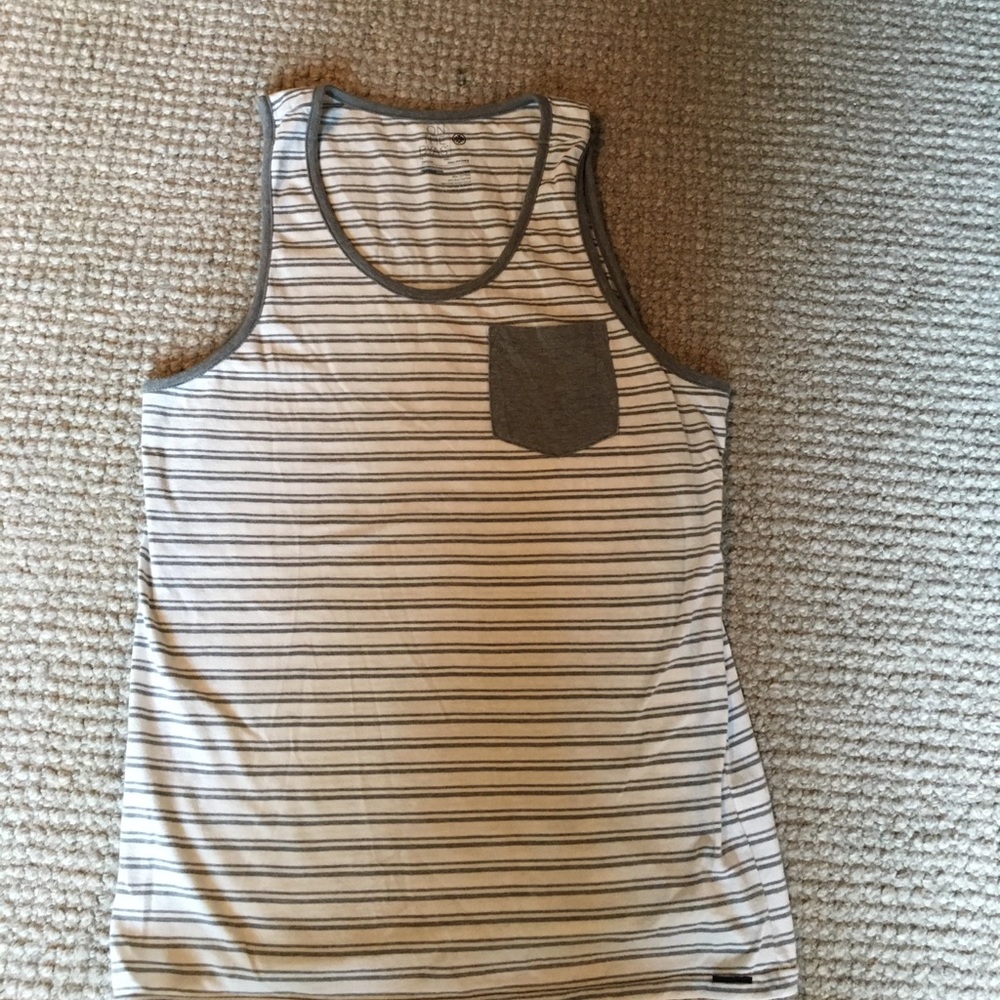 On The Byas tank top.