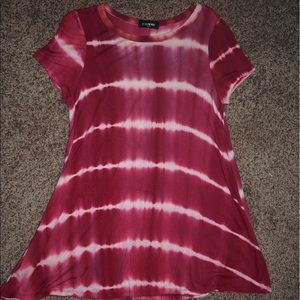 Tie-dye tshirt dress