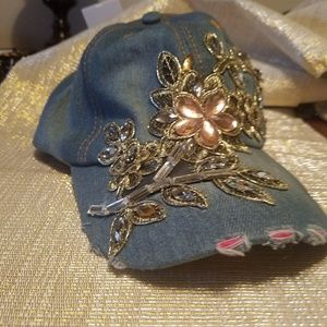 Embellished cap