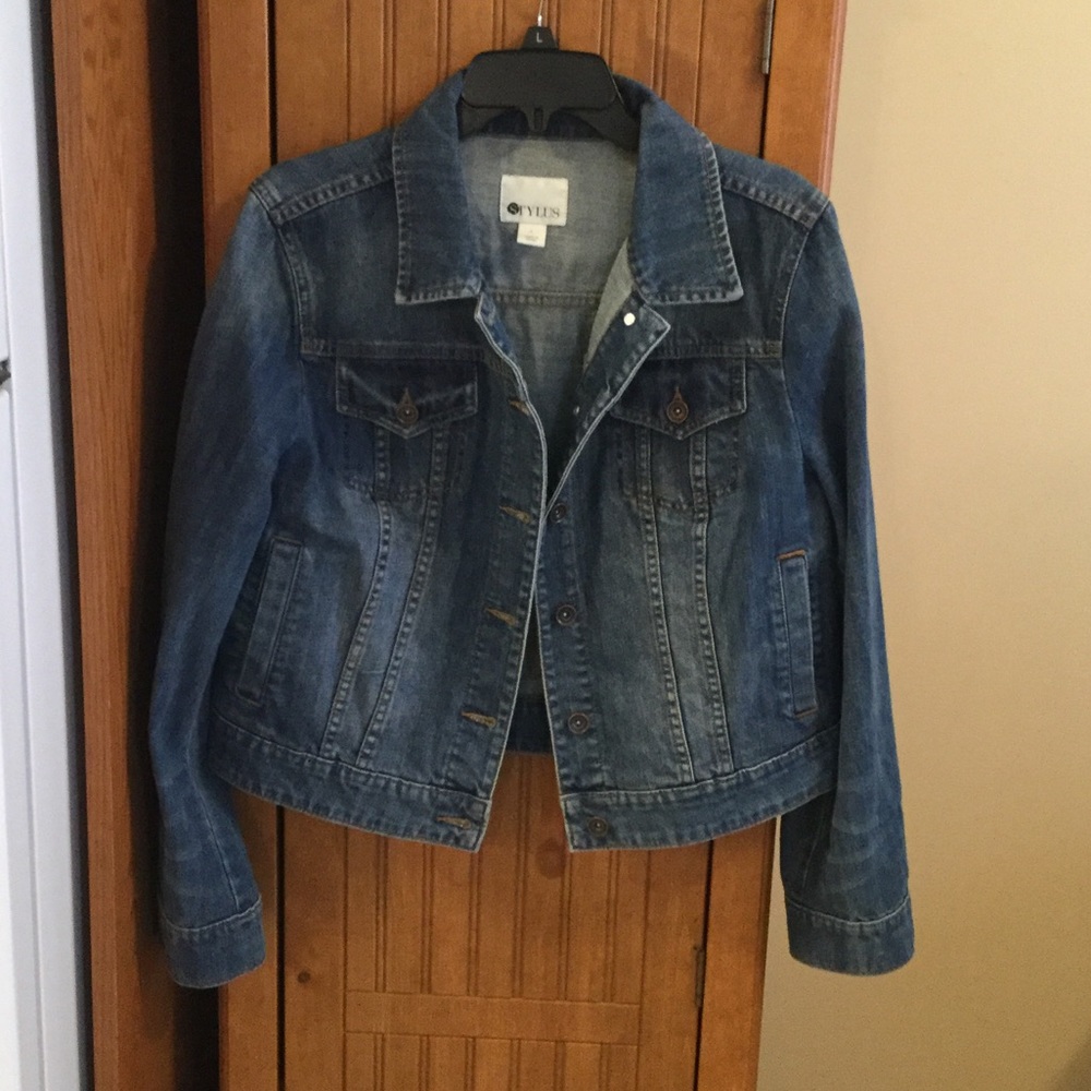 Jc Penny Stylus Denim jacket Brand New Size L
