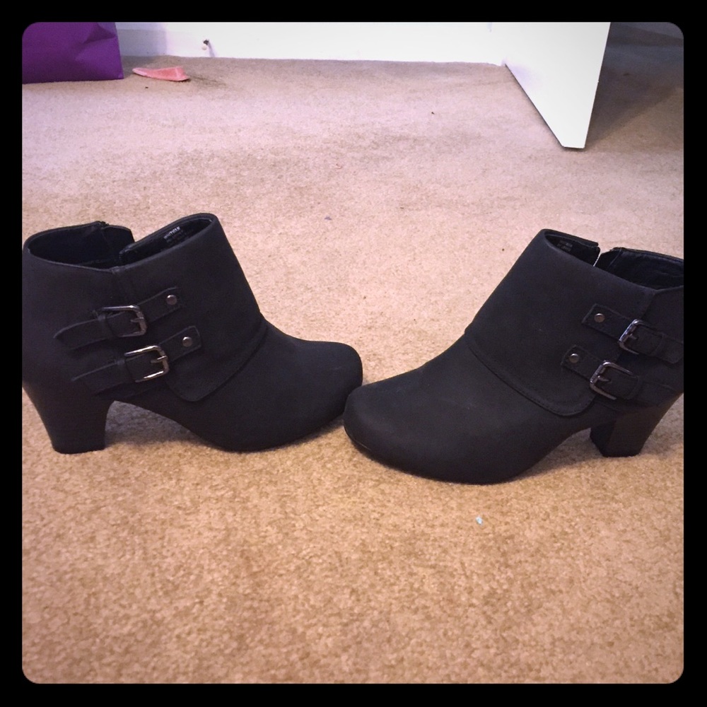 Black booties
