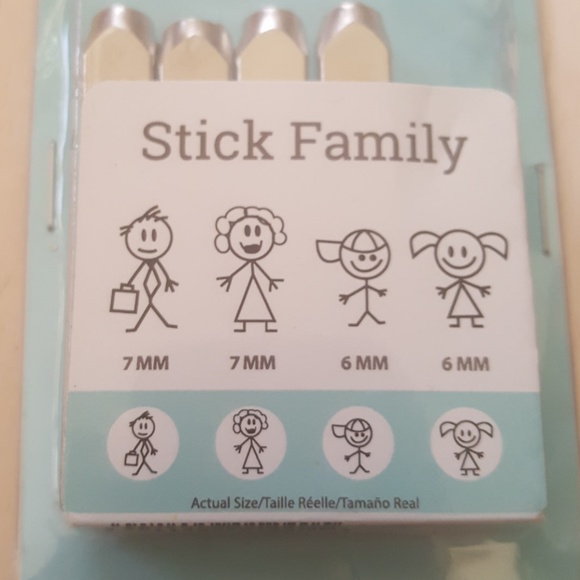 IMPRESSART STICK FAMILY STAMPING - Picture 2 of 3
