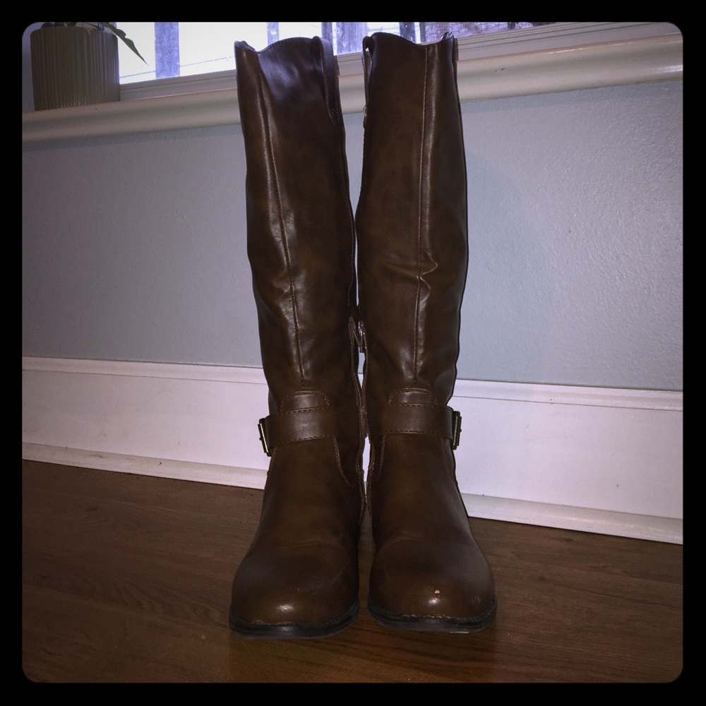 CALL IT Spring brown Knee high boots
