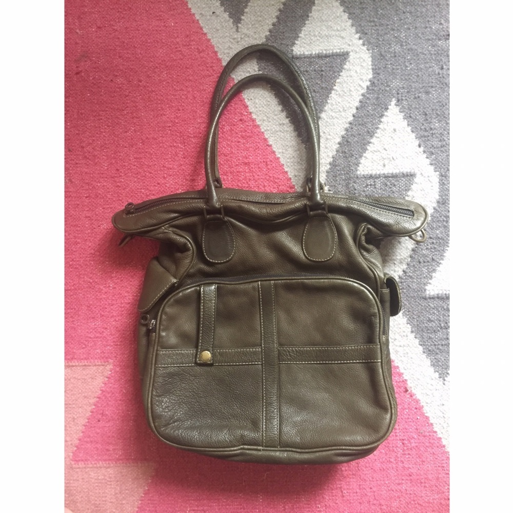 Not Rational Amy bag, dark olive green