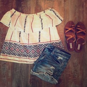 Off the Shoulder Shirt