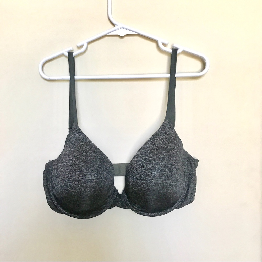 Grey/Black Victoria's Secret Bra